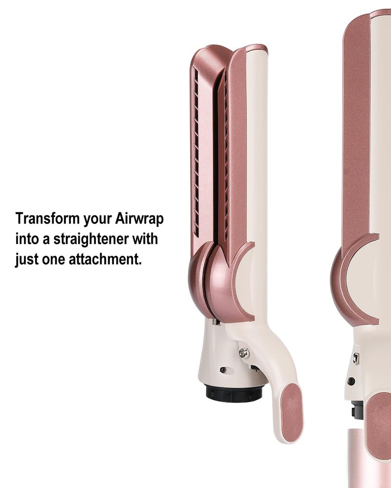 TEXOVYRAX Airflow attachment compatible with Dyson Airwrap Multi-Styler, No heat damage for Natural Straight Styling, fits HS01 HS05 i.d. Ceramic Pink - Image 2